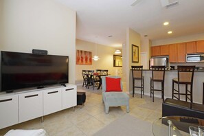 TV, DVD player, stereo - ol Retreat | Paradise Palms Resort | 5 Min to Disney | Enhanced Privacy (Kissimmee)