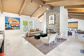 Interior - Private Dual Tennis and Pickleball Court! Mountain Views! (Palm Springs)