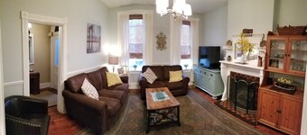 Lancaster City home with fenced yard and off street parking, walk to downtown