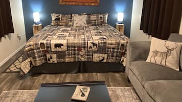 Iron/ironing board, free WiFi, bed sheets