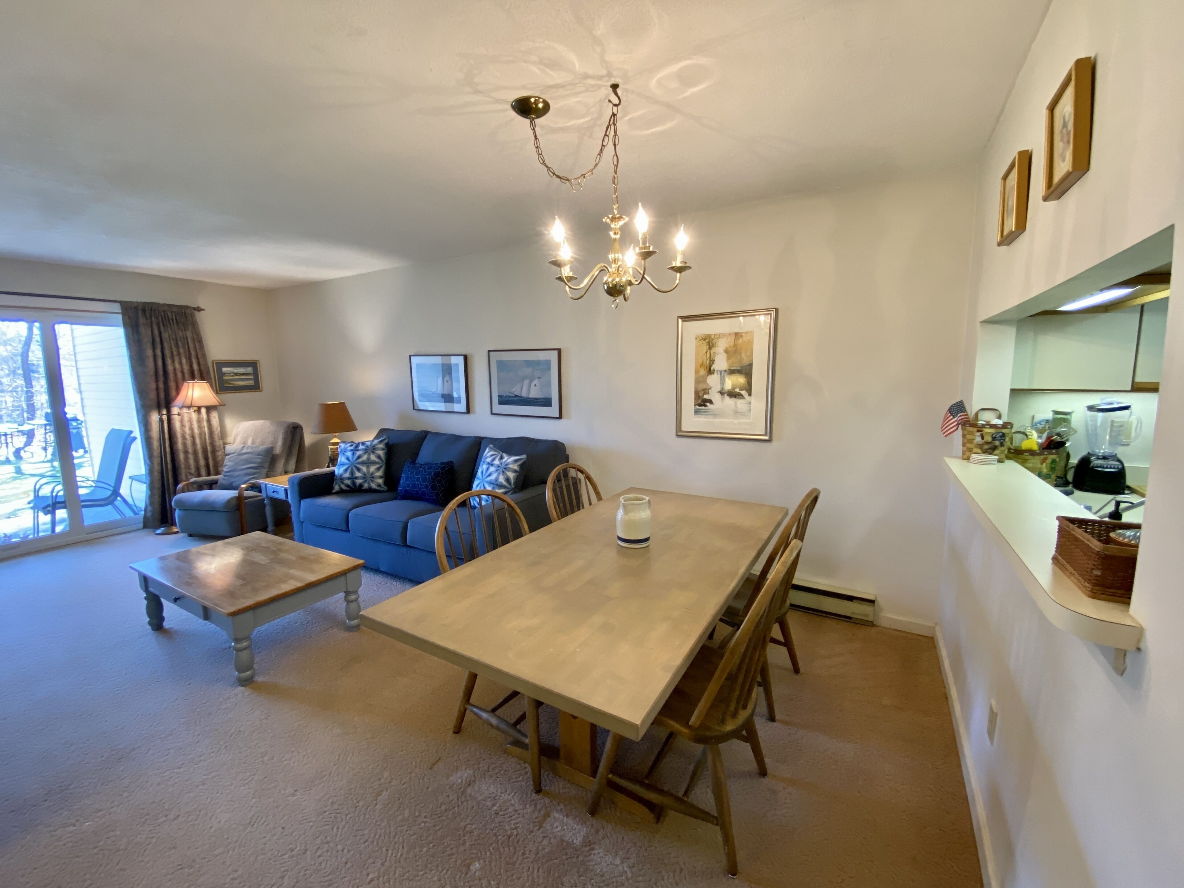 This Sunny, End Unit Apartment in Eaton Village Features a Nice Tree-lined View.