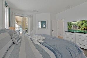 4 bedrooms, iron/ironing board, free WiFi, bed sheets