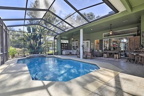 Beheizter Pool