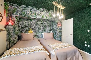6 habitaciones, tabla de planchar con plancha y wifi gratis 