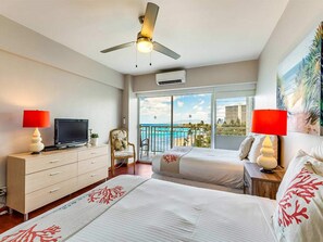 2 室のベッドルーム、アイロン / アイロン台、インターネット