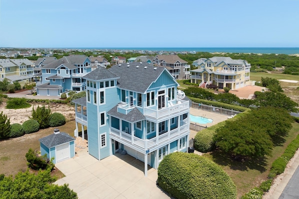 CC198: Sunshine & Water Views - Best in the Outer Banks! | Front Exterior