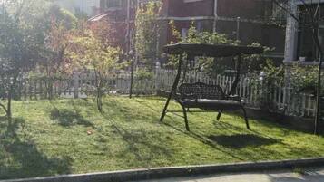 Blick von der Unterkunft