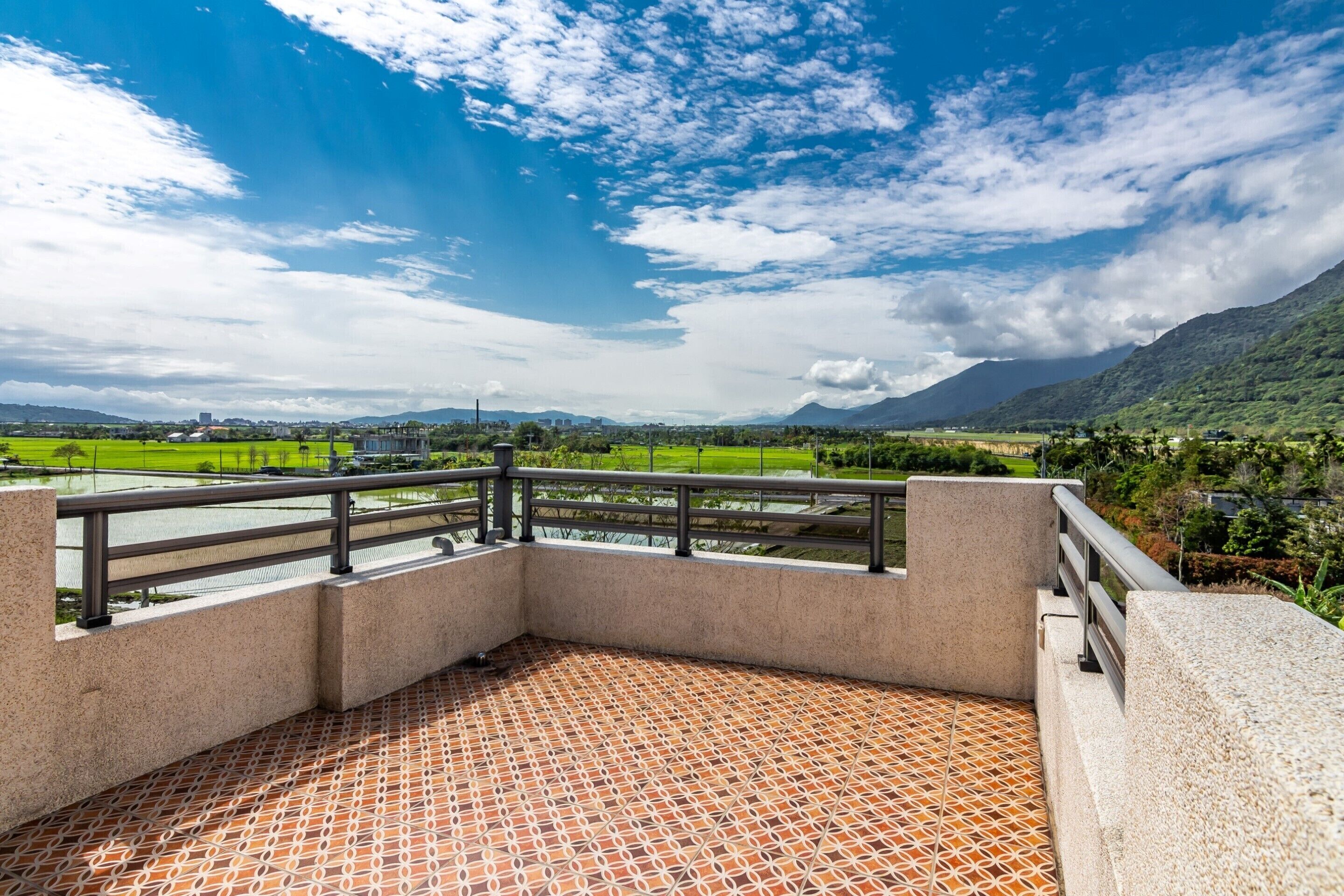 Standardværelse med 2 enkeltsenge - terrasse | Udsigt fra balkon