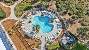 A heated pool - Stunning Oceanfront Villa with Heated Pool! (Hilton Head Island)