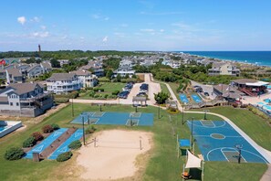 Sports court - Sound & Sol: Soundfront, Private Pool, Hot Tub (Corolla)