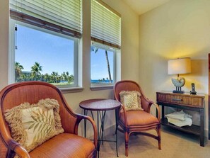 Interior - Ocean View Bliss w/Open Kitchen, Laundry, Lanai, AC, WiFi–Halii Kai Waikoloa 9A (WAIKOLOA)