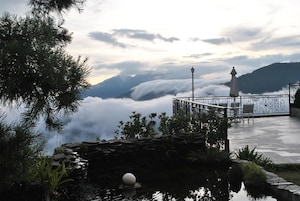 Vista a la montaña