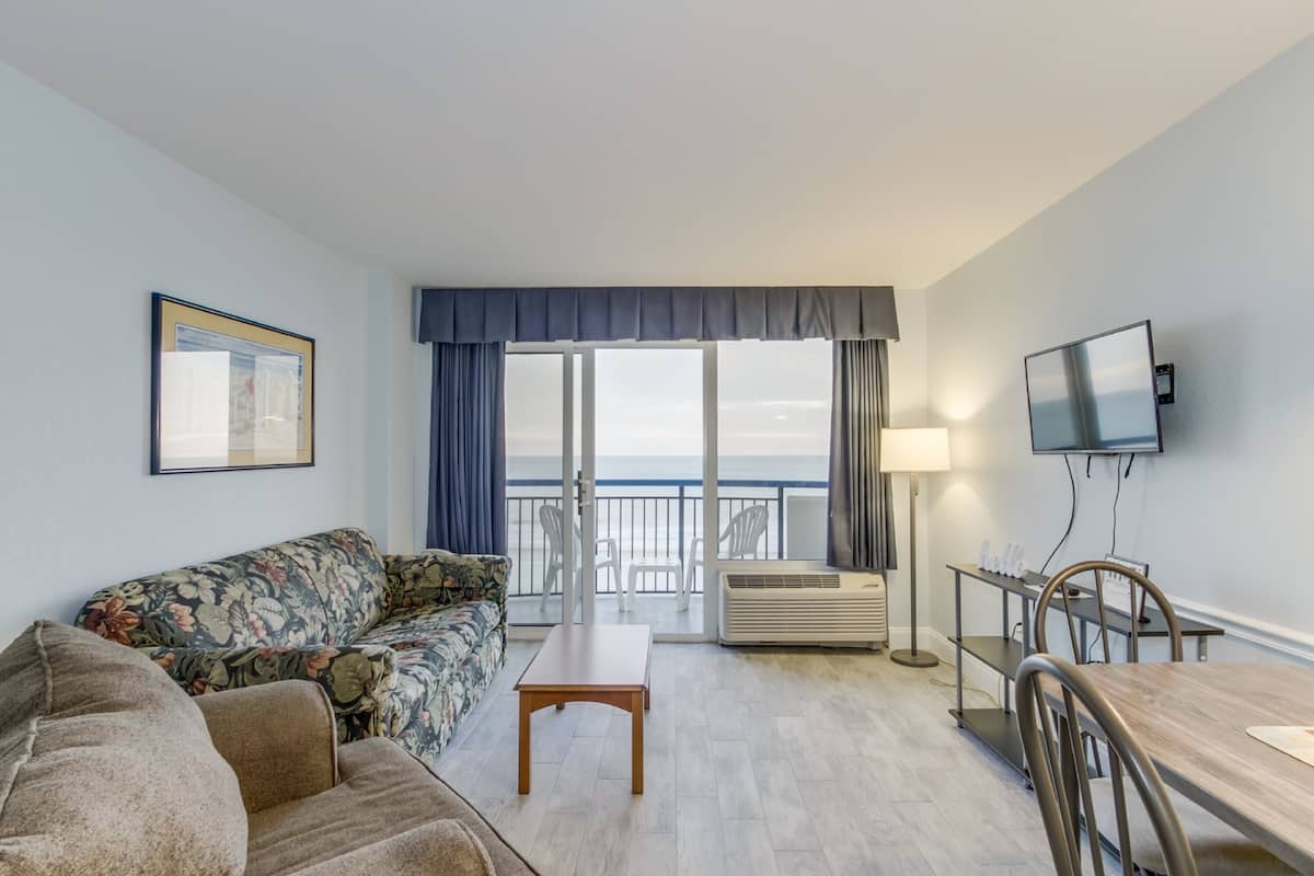 Comfort-lejlighed - 1 soveværelse - balkon - havudsigt | Stue