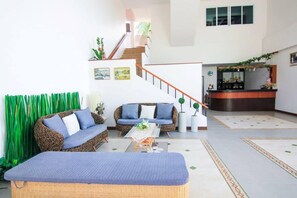 Sala de estar en el lobby