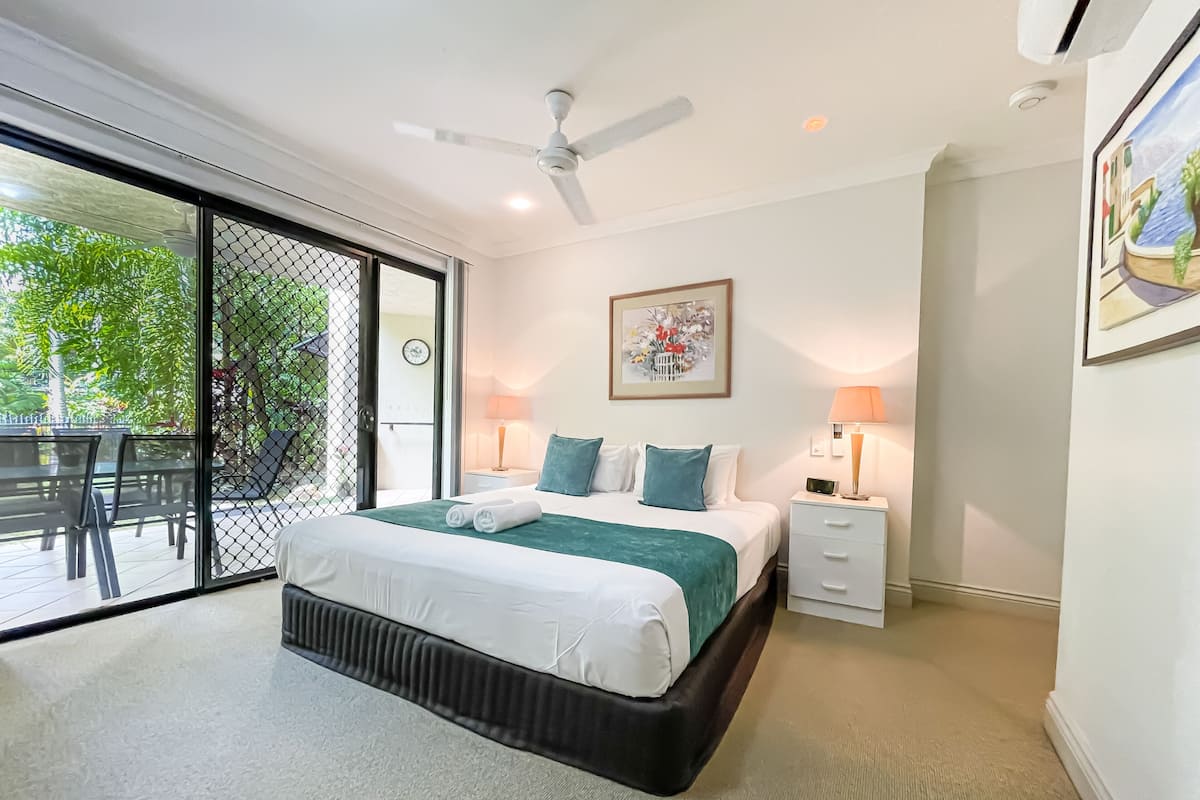 Classic Apartment, 3 Bedrooms, Garden View, Poolside | 3 bedrooms, premium bedding, individually decorated