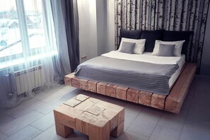 豪華雙人房, 1 間臥室, 公園景觀 | 高級寢具、客房內保險箱、書桌、免費搖籃/嬰兒床