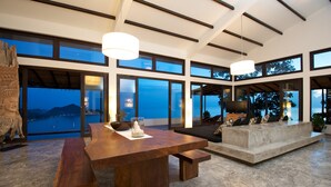 Villa of the Rising Sun | Living area | Flat-screen TV, DVD player - Casas del Sol (Koh Tao)