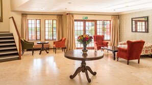 Sitteområde i lobbyen
