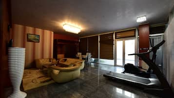 Apartment with Garden View | Living area | Smart TV