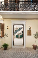 Entrada de la propiedad