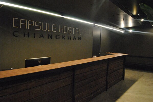 Reception - Capsule Hostel Chiangkhan (Chiang Khan)