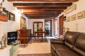 Apartment, 1 Bedroom | Living area | Flat-screen TV - Serenissima Authentic Venice (Venice)