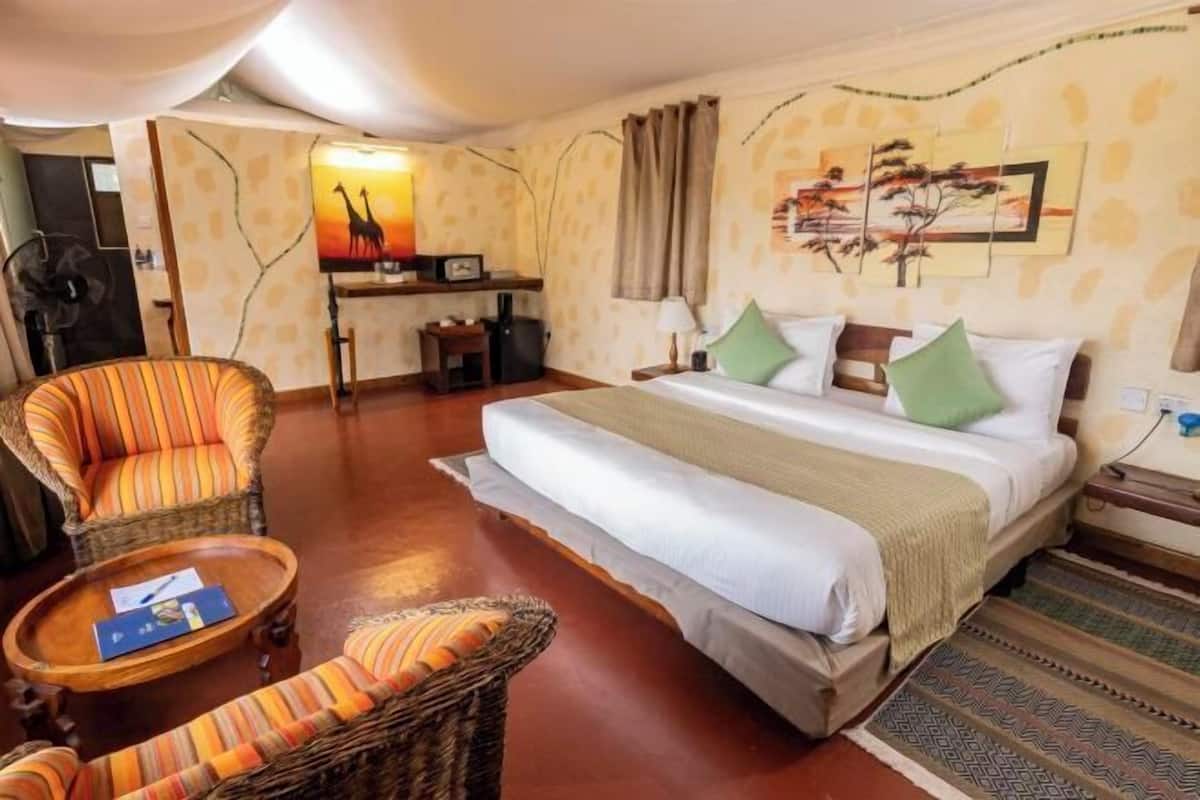 Ropa de cama de alta calidad, colchones con efecto memoria y minibar