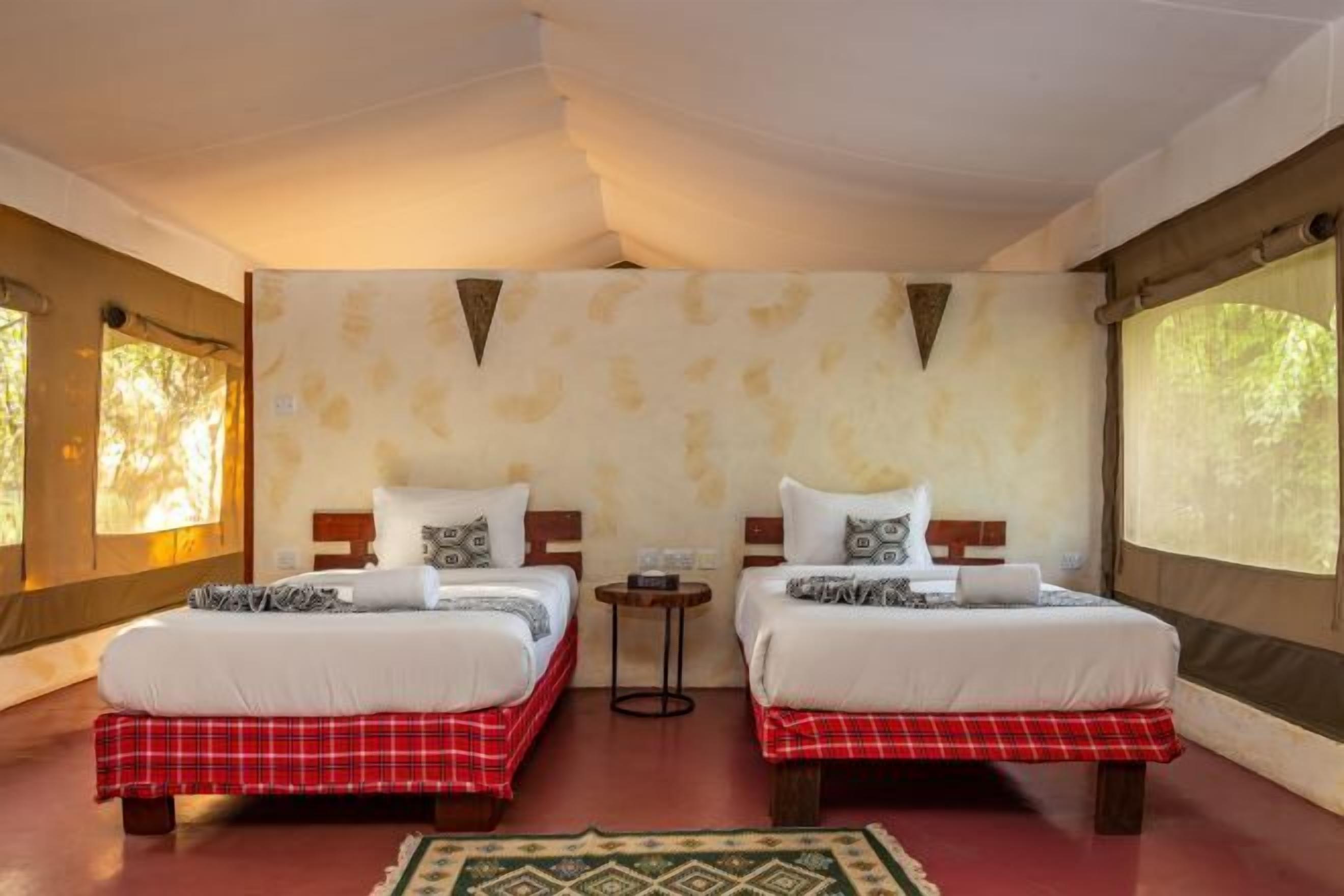 Premium bedding, memory foam beds, minibar, in-room safe