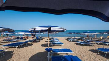Privatstrand in der Nähe