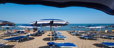 Private beach nearby