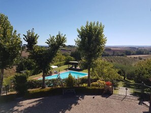 Uitzicht vanuit accommodatie