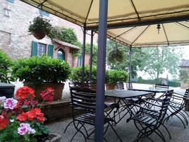Appartamento, 2 camere da letto, patio | Terrazza/patio