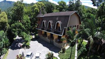 Façade de l’hébergement