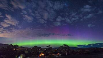 Front of property – evening/night