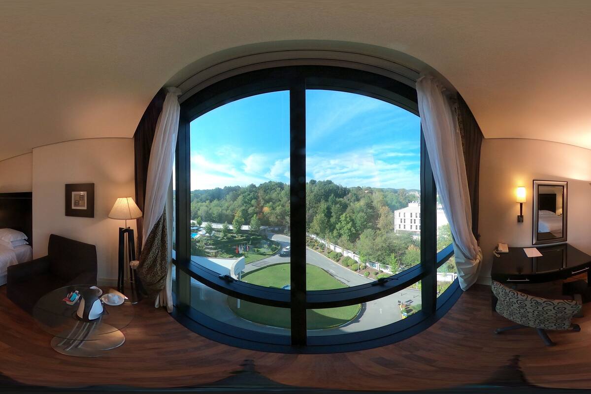 tower deluxe double or twin room | minibar, in-room safe, desk, blackout curtains