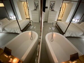 Deluxe-Loft, 1 Queen-Bett, Terrasse, Meerblick