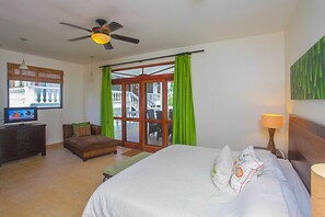 3 habitaciones y ropa de cama de alta calidad 