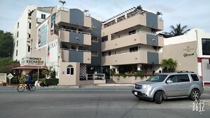 Voorkant van accommodatie