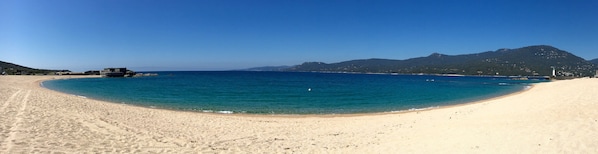 Accommodatie ligt op het strand