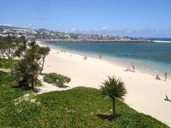 Beach nearby, beach towels