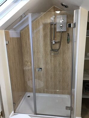 Habitación individual, baño en la habitación | Baño | Regadera, amenidades de baño gratuitas, secadora de cabello, toallas 