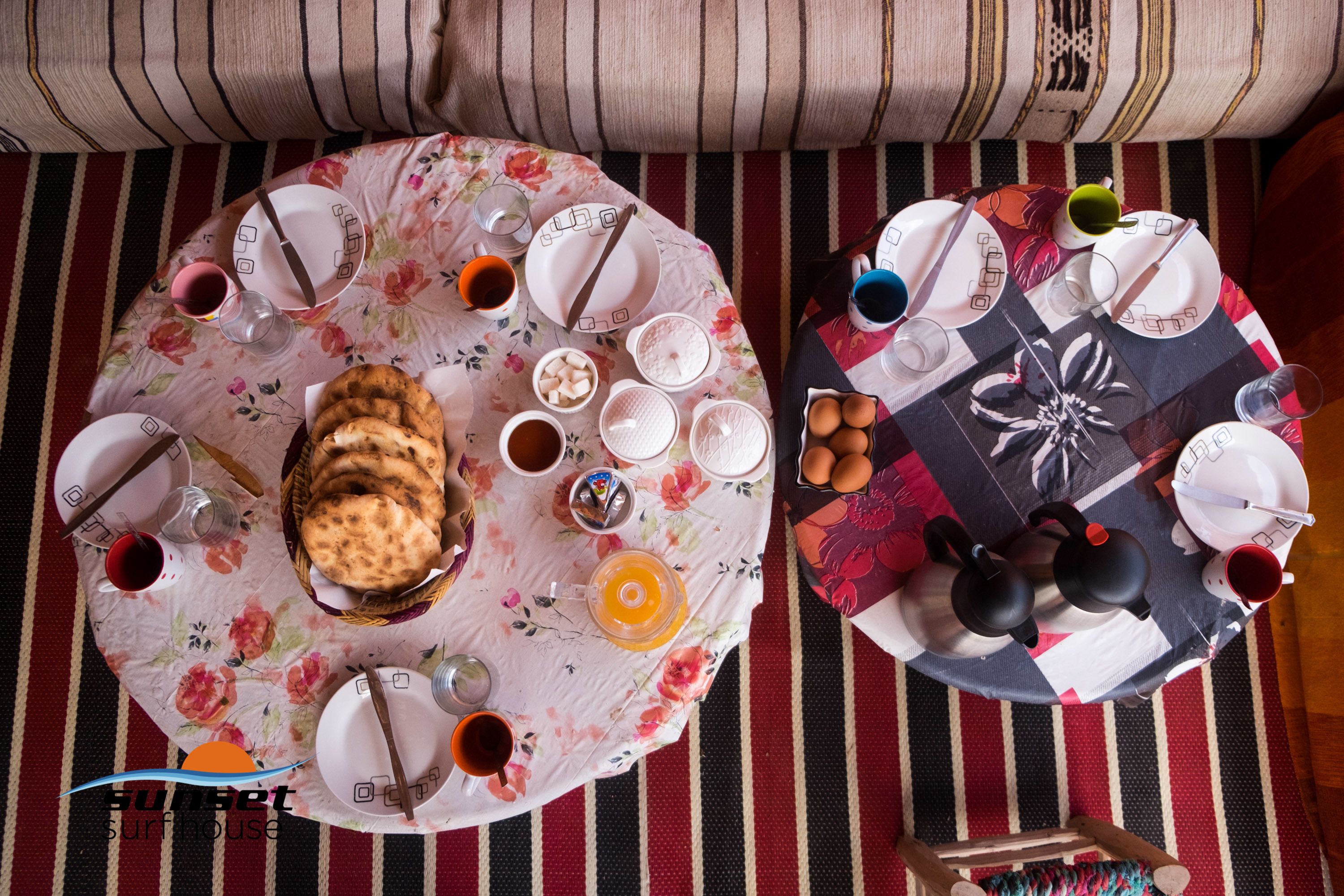 Morgenmadsbuffet hver dag (2.00 EUR pr. person)