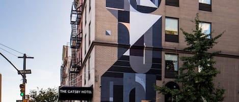 Voorkant van accommodatie