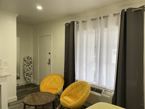 Standard Studio, 2 Double Beds, Non Smoking, Kitchenette | Living area | Offices - Gatehouse Motel (Corning)