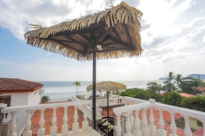 Uitzicht vanuit accommodatie