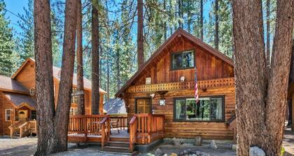 Classic Tahoe Cabin-come play in the mountains, ski, board, cross country!