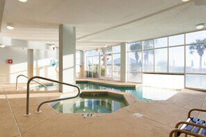 Indoor pool, outdoor pool - Week 7/25 OPEN NEW BATHROOMS KITCHEN Photos2025 GulfFRONT 2pools PET (Gulf Shores)