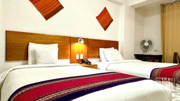 Twin Room | Down duvets, in-room safe, individually furnished, desk