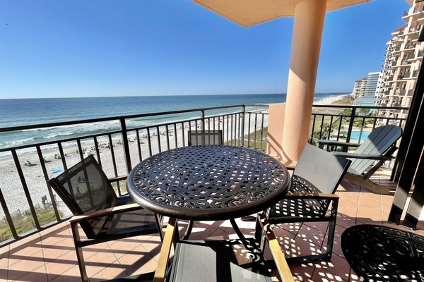 Fabulous views from this balcony!