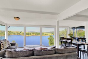 Interior - Tulloch Lake House! Panoramic Views & Private Dock (Jamestown)